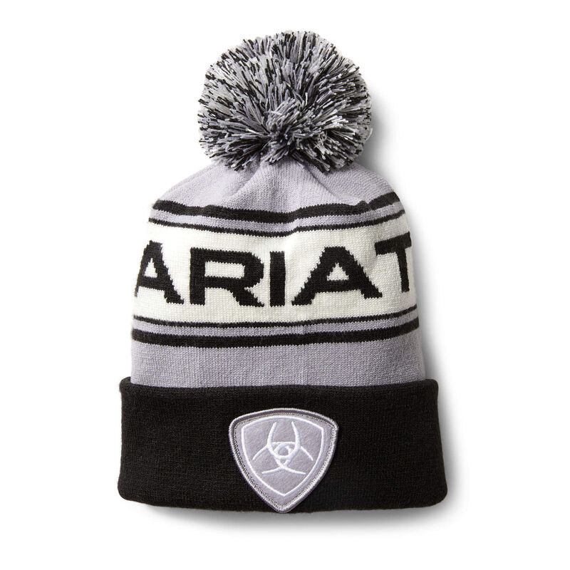 Ariat English: Team Gorros Mujer - Gris / Negras (VFXJT7983)